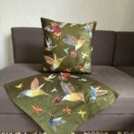 The Hummingbirds dance evokes a sense of freedom & joy amid the Calm of your interior design