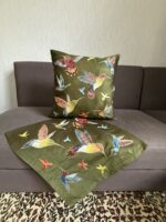 The Hummingbirds dance evokes a sense of freedom & joy amid the Calm of your interior design