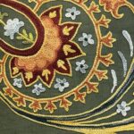 Spraying a floral Paisley at your home atmosphere, symbolism life, eternity, and fertility.